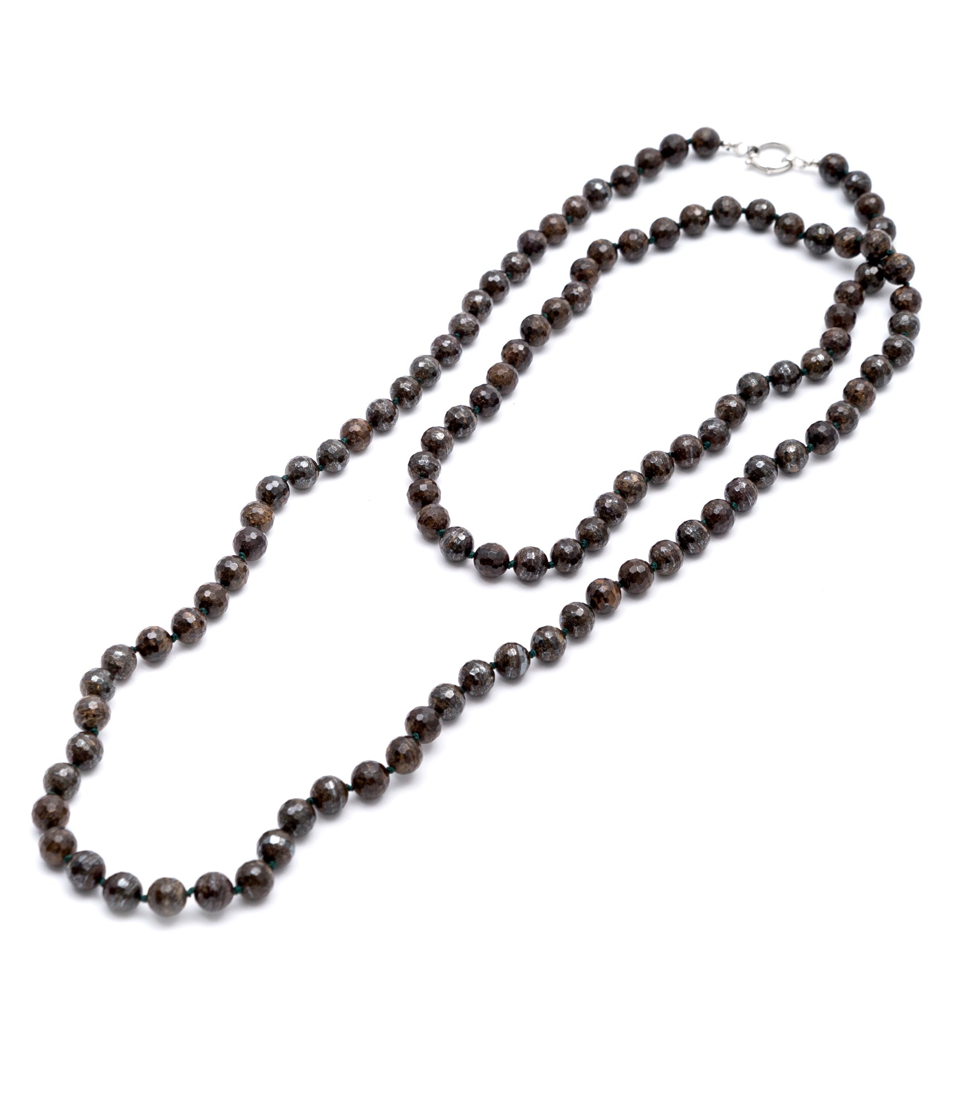 Silver Rose Bronzite Rope